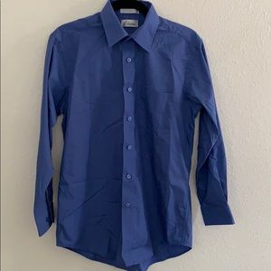 Men Long Sleeve Botton Down Shirt